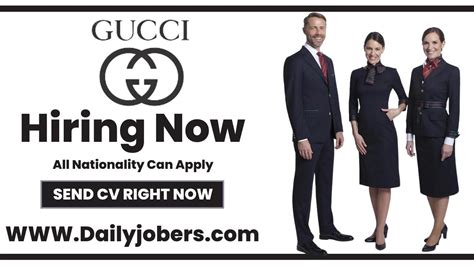 gucci carrers|gucci warehouse jobs.